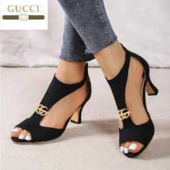 Gucci Women’s Elegant Peep-Toe Heels