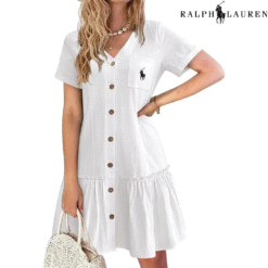 Ralph Lauren Women's Casual Button-Down Dress