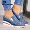 Skechers slip-on wedge sneakers