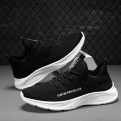 Alternative view of Emporio Armani Lightweight Sports Sneakers
