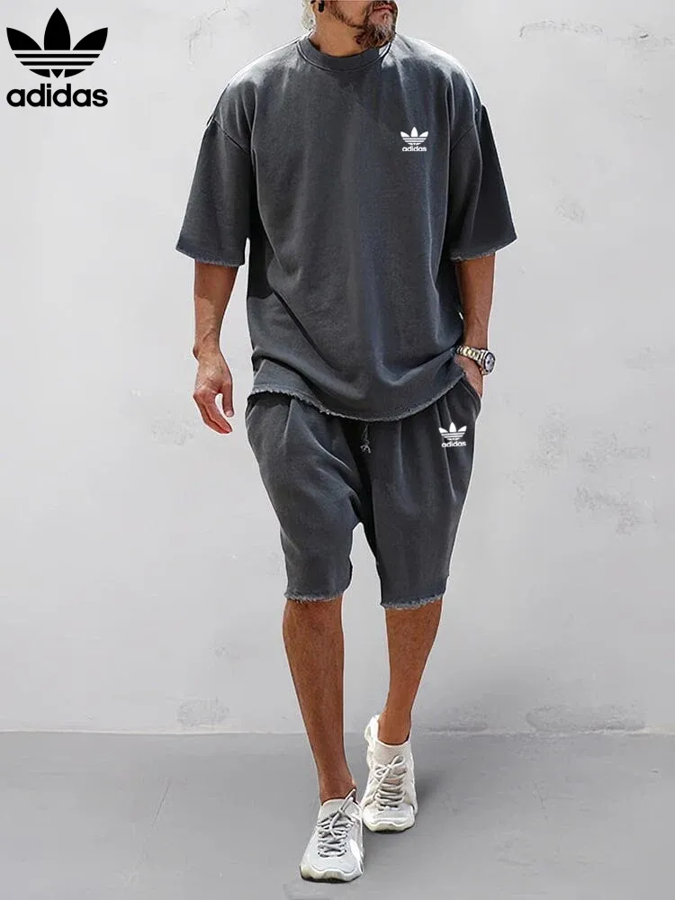 Adidas men’s casual shorts set - Image 9